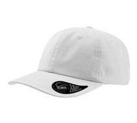 Atlantis - Casquette déstructurée 6 panneaux - Mixte (Taille unique) (Blanc) - UTAB173 Blanc, Blanc