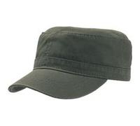 Atlantis - Casquette militaire en serge de coton - Mixte (Taille unique) (Olive) - UTAB226 Olive, Olive