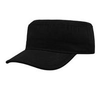 Atlantis Tank Military Cap Brushed Cotton - Black - OS
