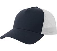 Atlantis - Casquette Trucker "Rapper" Durable AB700 (Taille unique) (Bleu marine/Blanc)