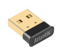 Atlantis Clé Nano Bluetooth 6.0 pour PC, A02-BT603 | Adaptateur Bluetooth pour PC : jusqu'à 7 appareils ; USB 2.0 ; Windows 8.1/10/11 ; 18 × 15 × 6 mm, 2 g
