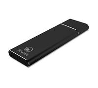 Atlantis Land Boîtier externe DiskMaster M2-NVME – USB-C 3.1, M.2 NVMe 22x30-22x80, aluminium noir