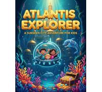 Atlantis Explorer: A Sunken City Adventure for Kids: Ocean Coloring Book for Boys and Girls Ages 4-8, Sea Creatures, Underwater Kingdoms, and Mythical Lost City Fun