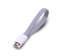 Atlantis Land 0.2m USB 2.0 A - Micro USB 2.0 B M/M câble USB 0,2 m USB A Micro-USB B Gris