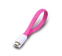 Atlantis Land 0.2m USB 2.0 A - Micro USB 2.0 B M/M câble USB 0,2 m USB A Micro-USB B Rose
