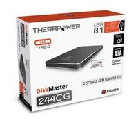 Atlantis DiskMaster 244CG Box Extérieur pour Disque Dur, Gris foncé