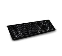 Atlantis Land Office LUX 620 clavier Maison USB Italien Noir