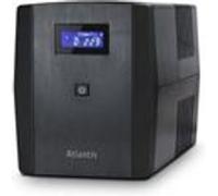 Atlantis Land Onduleur OnePower 1200 – 1200VA/700W, AVR, 3 IEC+2 Schuko, 2×12V 7Ah