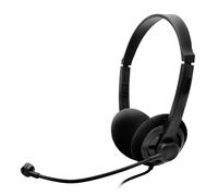Atlantis Land P003-USB501 Casque et écouteurs filaires Serre-tête Bureau/Centre d'appels USB Type-A Noir