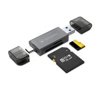 Atlantis Land P005-CR32 lecteur de carte mémoire USB 3.2 Gen 1 (3.1 Gen 1) Noir
