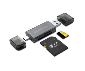 Atlantis Land P005-CR32 lecteur de carte mémoire USB 3.2 Gen 1 (3.1 Gen 1) Noir