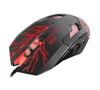 Atlantis Land P009-X320 USB Optique 3200DPI Droitier Noir souris - Souris (Droitier, Optique, USB, 3200 DPI, Noir)