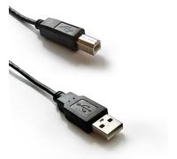 Atlantis Land P019-UB2-ABMM-3 câble USB USB 2.0 3 m USB A USB B Noir