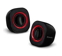 Atlantis Land Soundpower 410 - Enceintes portables (intégré, 1 voie, 60 - 2000 Hz, avec fil, USB, stéréo)