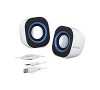 Atlantis Linea Premium SoundPower 410 - Haut-parleurs - pour PC - 5 Watt (Totale) - blanc