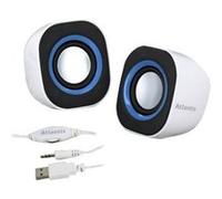 Atlantis Linea Premium SoundPower 410 - Haut-parleurs - pour PC - 5 Watt (Totale) - blanc G