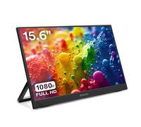 Atlantis Moniteur portable 16 pouces, 1080P Full HD 1920 x 1080, HDMI/Type_C, haut-parleur 2 x 1 W, inclinaison réglable, écran IPS, pour ordinateur portable/console/commutateur/179, câble HDMI 1,5