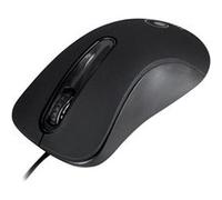 Atlantis OptiStar - Souris - ergonomique - optique - 3 boutons - filaire - USB - noir Noir G