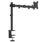 Atlantis P022-ED203AN Support de Bureau et Bras pour moniteurs PC 13" à 32", Max 8Kg. Hauteur réglable, Bras articulé. Inclinaison +/- 45°, Pivot +/- 180°, Rotation et Pivotement 180°.Vesa 75/100.