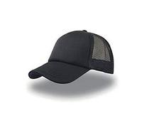 Atlantis Rapper 5 Panel Trucker Cap - Black/Black - OS