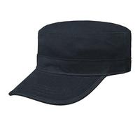 Atlantis Tank Military Cap Brushed Cotton - Navy - OS
