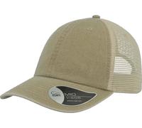 Atlantis Trucker-Cap unie, 6 panneaux, teinture pigmentée AB444 (taille unique) (Kaki)