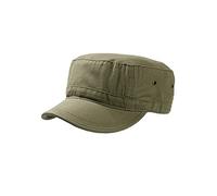 Atlantis Urban Military Cap Chino Cotton - Olive - L/XL