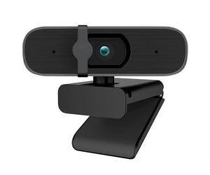 Atlantis Webcam 2K 5MP 30fps avec autofocus et Double Microphone | 5 MP, 2560×1944/30fps et Full HD, balance des blancs, champ de vision 90°, USB, appels vidéo, réf. P015-U965HD