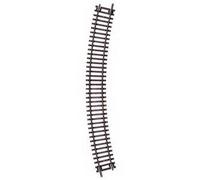 Atlas 512 Ho-Scale Code 83 18 Radius Curved Track (1 Piece) Bulk Nickel Brown