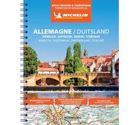 Michelin – Atlas Allemagne/Duitsland – Benelux, Autriche, Suisse, Tchéquie (A4-Spirale)