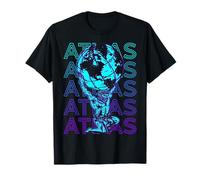Atlas Antique Titan Mythologie grecque Atlas rétro T-Shirt