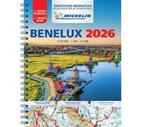 Atlas Benelux 2026 - Atlas Routier et Touristique (A4-Spirale) Collectif (Auteur)