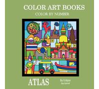 ATLAS - Color By Number Book : Standard paper edition