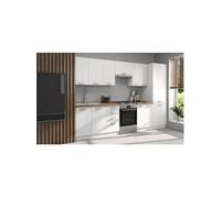 ATLAS Cuisine complete 8 éléments Décor L300 H52 H82 cm Plan de travail non inclu