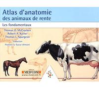 ATLAS D ANATOMIE DES ANIMAUX DE RENTE