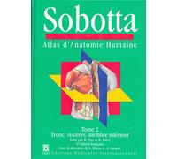Atlas d'anatomie humaine, volume 2 : tronc, viscères et membres inferieurs
