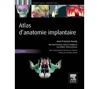 Atlas d'anatomie implantaire Pilon Partiel 400ex 19/12/14 - Jean-François Gaudy - Elsevier Masson - cartonné - Scolaire / Universitaire