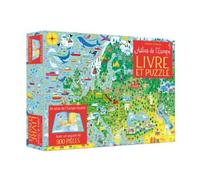 Jonathan Melmoth – Coffret Atlas de l'Europe (Livre et puzzle)