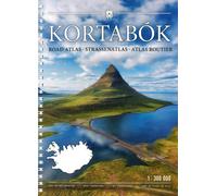 Atlas de l'Islande avec plans de villes (1:300 000) | Mal og menning