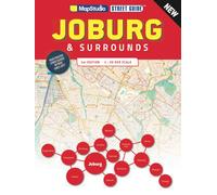 Atlas de rues- Johannesbourg & environs | MapStudio