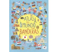 Atlas del mundo con banderas