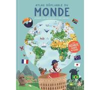 Le monde atlas dépliable