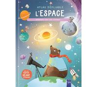 Sara Ugolotti – Atlas dépliable L'espace – Apprends tout sur l'espace – Poster géant détachable