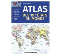 Atlas des 197 Etats du monde - Patrick Mérienne - Ouest France - broché - Atlas / carte