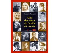 Atlas Des Noms De Famille En France