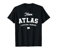 Atlas des Noms drôles de Membres à Vie de Team Atlas T-Shirt