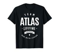 Atlas des Noms drôles de Membres à Vie de Team Atlas T-Shirt