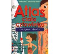 Atlas du corps humain avec autocollants et poster