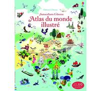 Atlas du monde illustré - Documentaires en autocollants