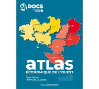 Atlas économique de l'ouest (version API) - Collectif - Ouest France - broché - Atlas / carte